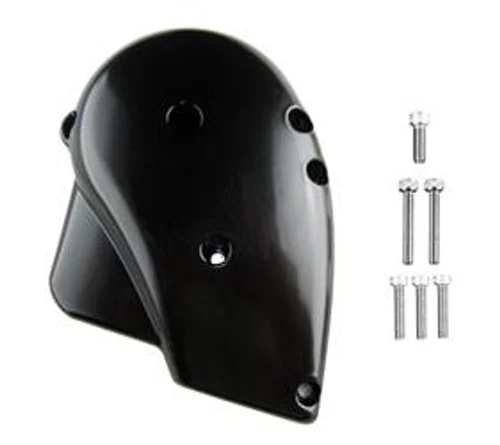 Carefree of Colorado R001520BLK RV SOKIII/Summit Awning End Cap, Left Side, Black