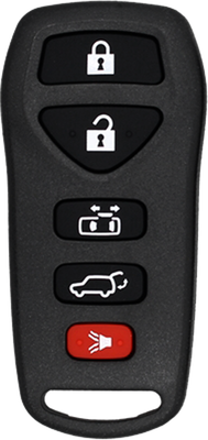 Ilco RKE-NIS-5B1 Remote Keyless Entry Nissan 5 Button Key