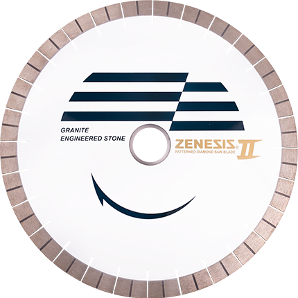 Diamond Vantage 18 x .140 x 60/50mm ZENESIS WHITE II Bridge Saw Blade