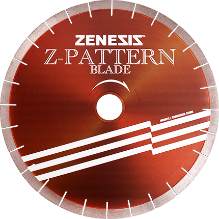 Diamond Vantage 18 x .140 x 60/50mm ZENESIS Z Pattern Bridge Saw Blade