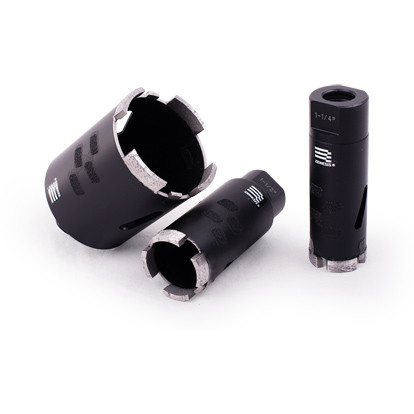 Diamond Vantage 1-1/2" x 5/8-11 ZENESIS Black WET/Dry Core Bits