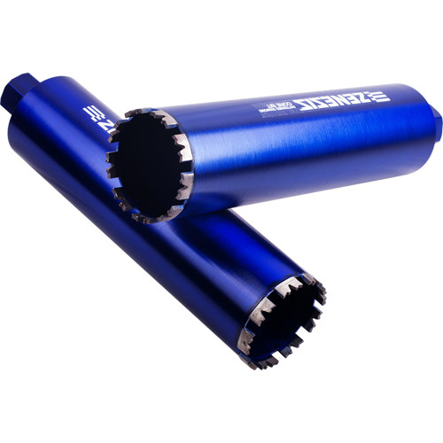 Diamond Vantage 14" X .187" X 1-7" Soft Bond ZENESIS V Notch Core Bit, 10mm (blue)