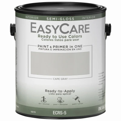 Cape Gray Semi-gloss Interior Latex Paint - 1 Gallon