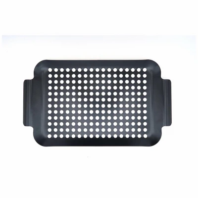 7x11 Inch Non-stick Gourmet Grill Grate Topper