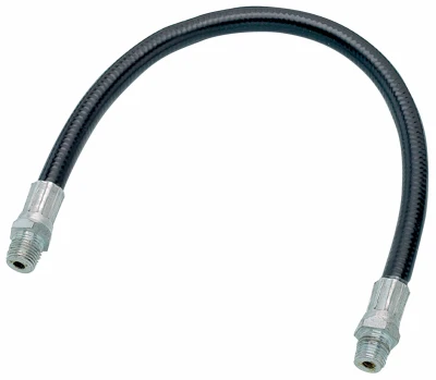 12-inch Flexible Grease Gun Hose With Heavy-duty Durability