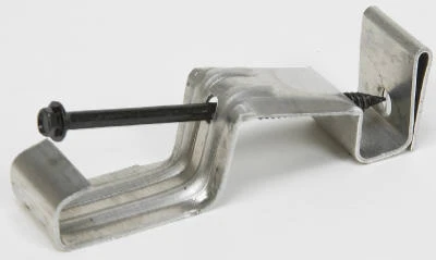 5-inch Seamless Hidden Gutter Hanger With Screw For Clean Installations