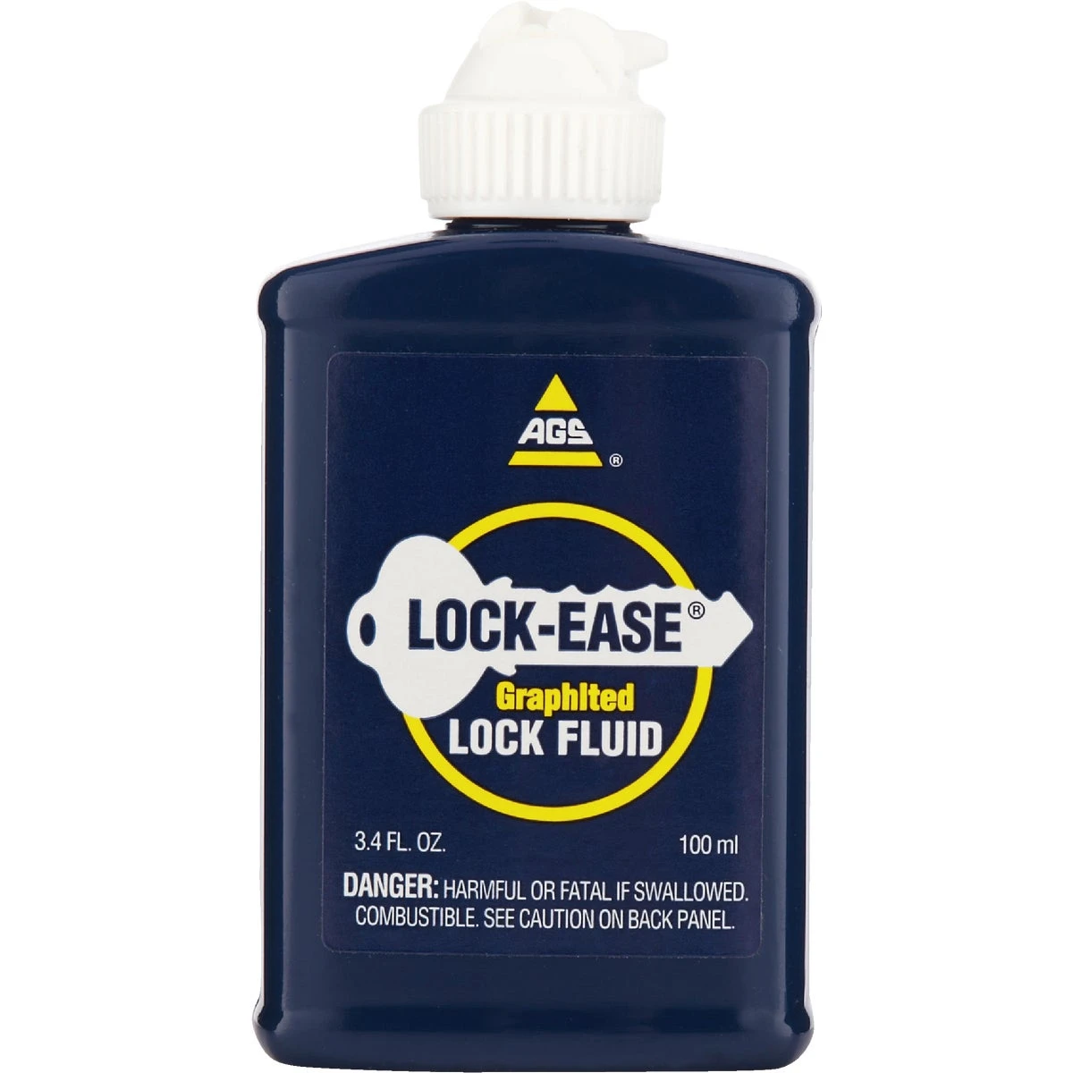 3.4 Oz. Graphited Lock Lubricant Squeeze Bottle - Model Le-4