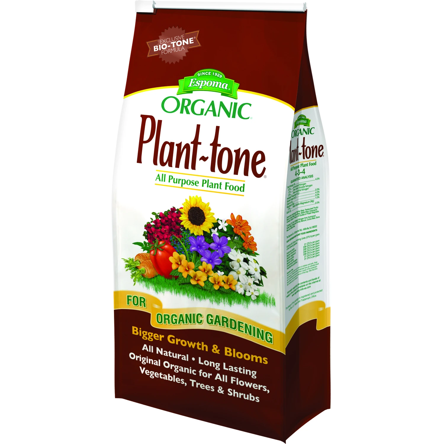 4 Lb. 5-3-3 Plant-tone Dry Plant Food For All Plants