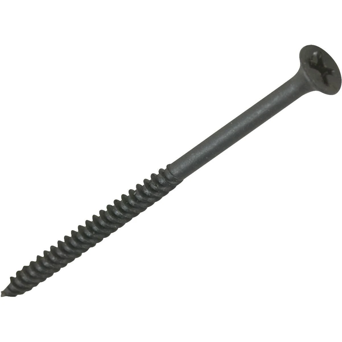 #6 X 1-5/8 Inch Fine Thread Black Phosphate Drywall Screw - 5000 Count