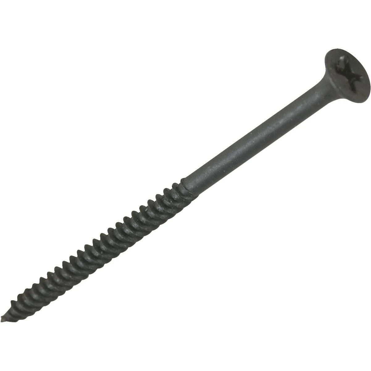 #8 X 3 Inch Fine Thread Black Phosphate Drywall Screw - 2000 Count