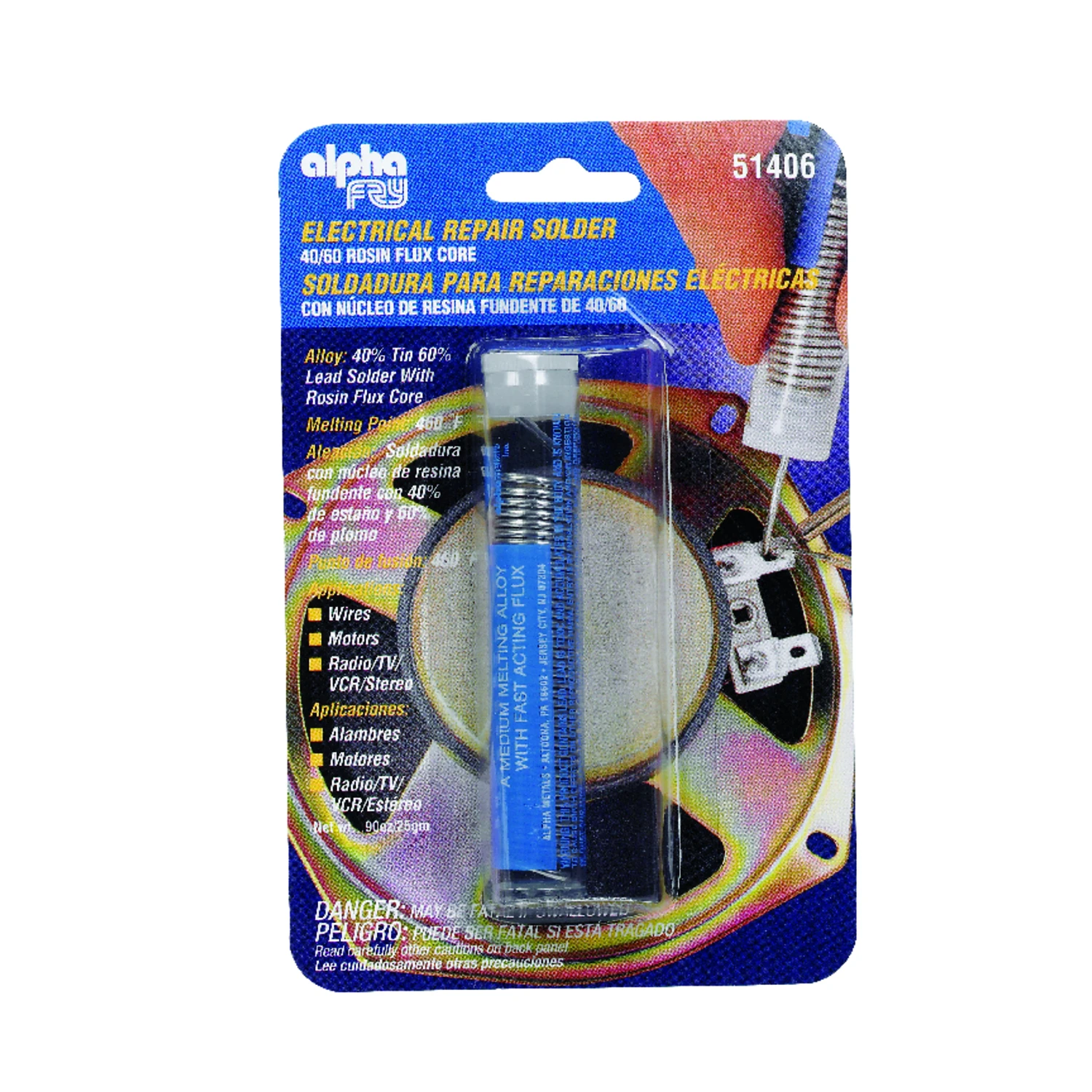 Leaded Solder Spool 0.9 Oz | 0.062 Inch Diameter, 60/40 Tin-lead Alloy