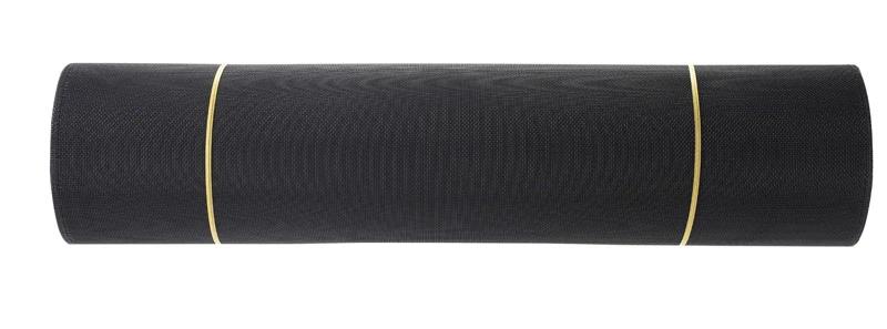 Charcoal Aluminum Screen Roll - 24 In X 100 Ft, Low-glare Durable Mesh