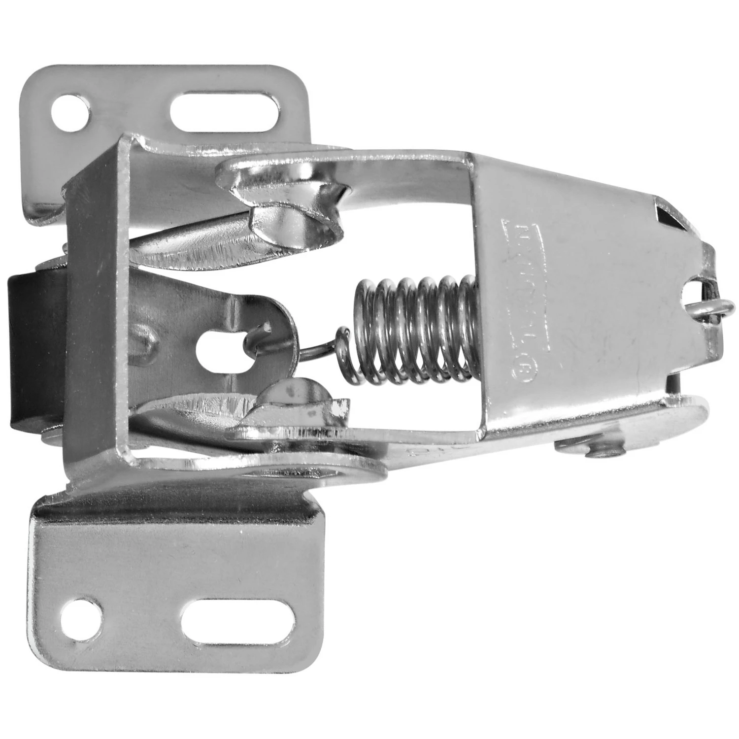 N192-773 Zinc-plated Steel Screen Door Catch With Rubber Rollers