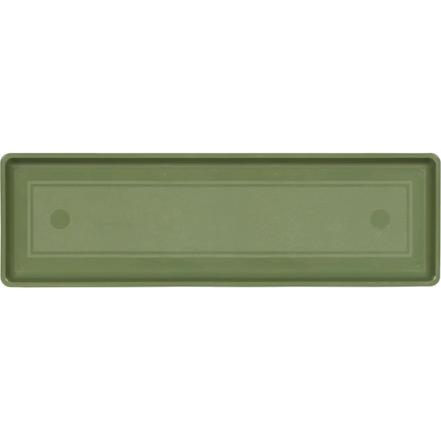 Sage 24-inch Plastic Flower Box Tray — Fits Countryside & Poly-pro Planters