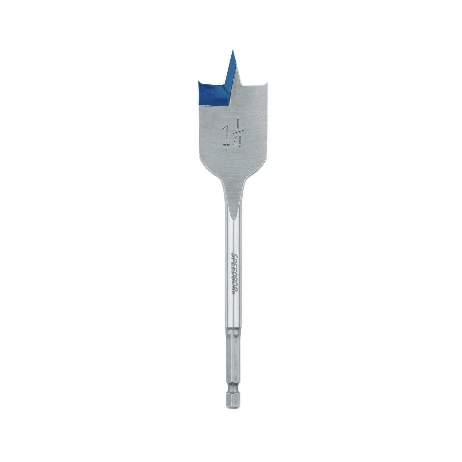 1-1/4 In. X 6 In. Carbon Steel Spade Bit With Hex Shank