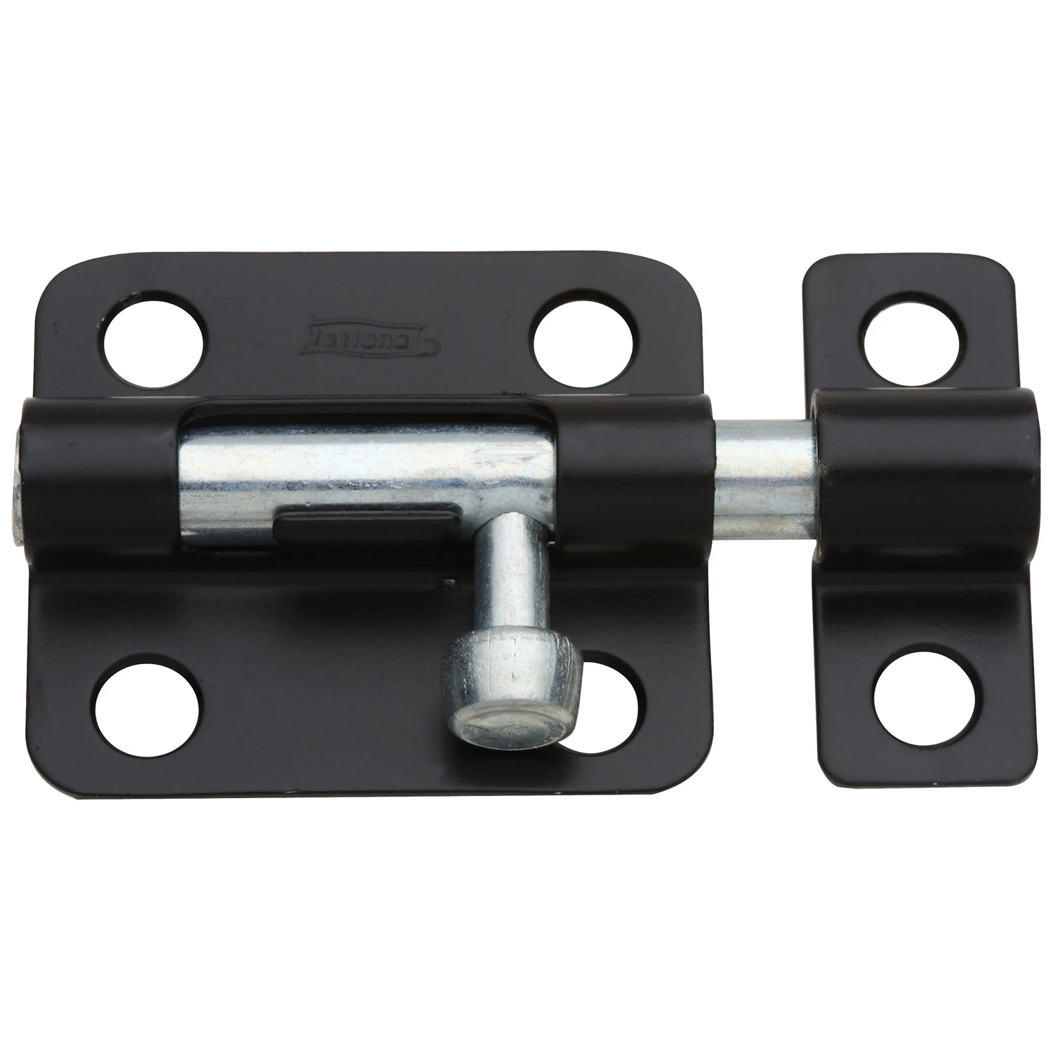 Barrel Bolt, Black, 2-1/2 In.