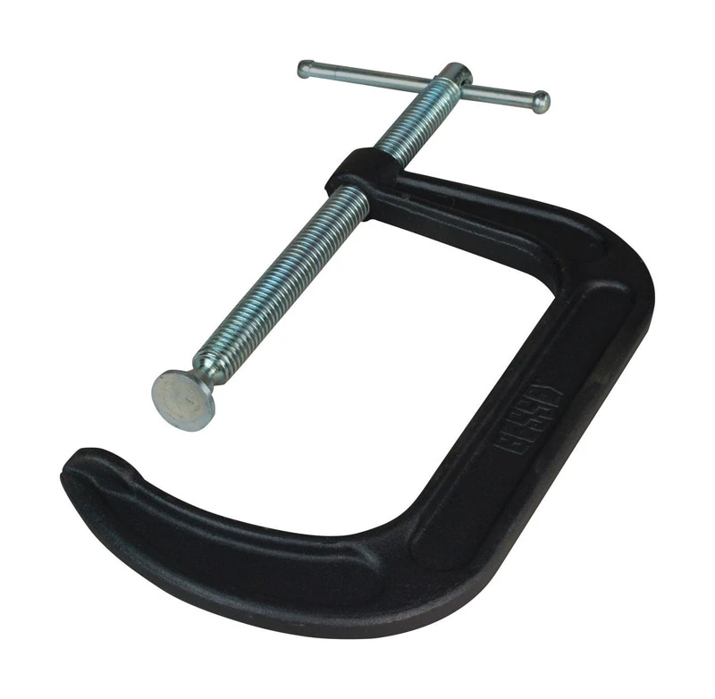 6-inch Drop Forged C-clamp With 3.5-inch Throat Depth And 1800 Lb Capacity