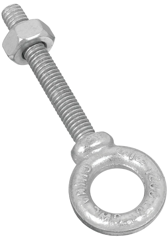 Hardware 3/8 In. X 2-1/2 In. Galvanized Forged Steel Eye Bolt With Nut