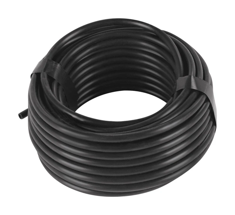 1/4 In. X 50 Ft. Black Polyethylene Drip Irrigation Tubing
