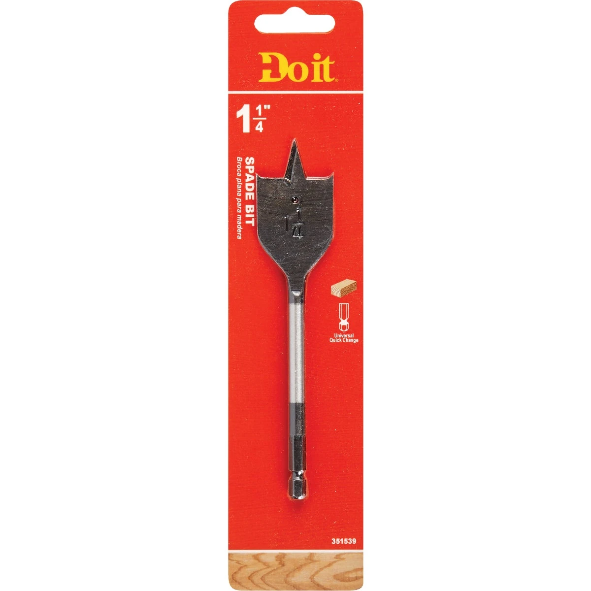 1-1/4 In. X 6-1/4 In. Carbon Steel Spade Bit 278551db