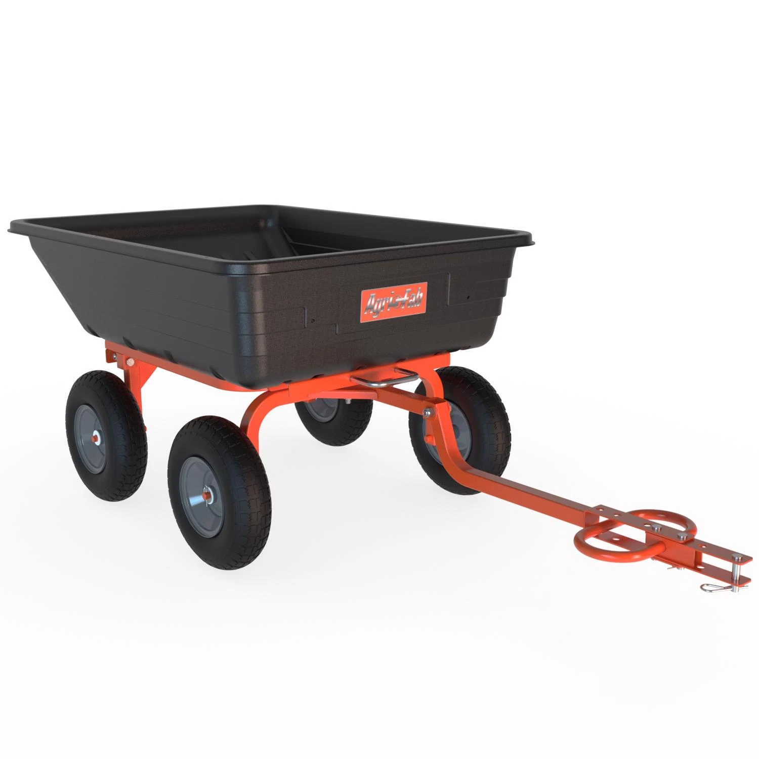 10 Cubic Feet Plastic Dump Cart With Pneumatic Tires