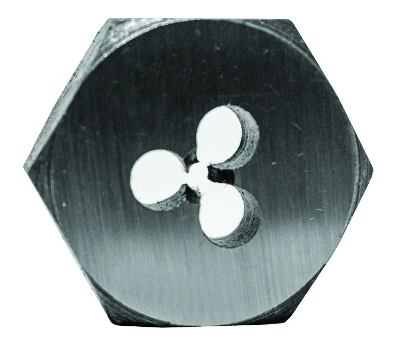 4-40 National Coarse 1 In. Hexagon Die - High Carbon Steel