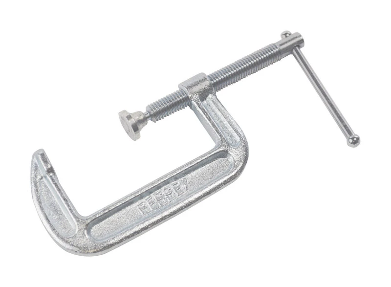 2.5 In. Adjustable C-clamp With 1.375 In. Throat Depth And 900 Lb Capacity