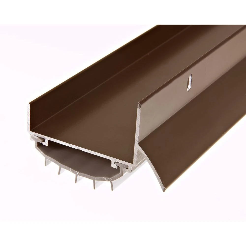 U-shape Door Bottom Sweep With Drip Cap, 36 In. For 1-3/4 In. Doors