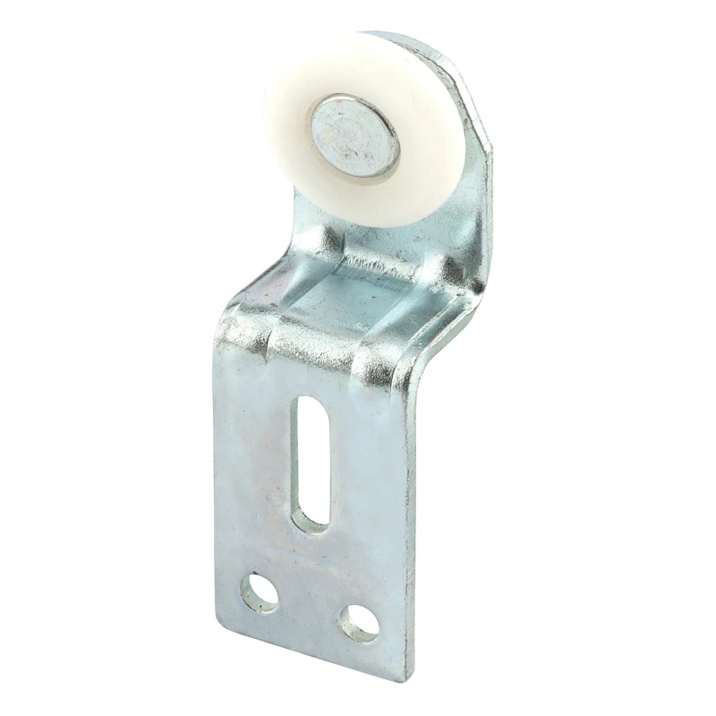 Prime-line 1 In. Dia. X 1/4 In. L Mill Plastic/steel Wardrobe Door Roller Assembly 2 Pk