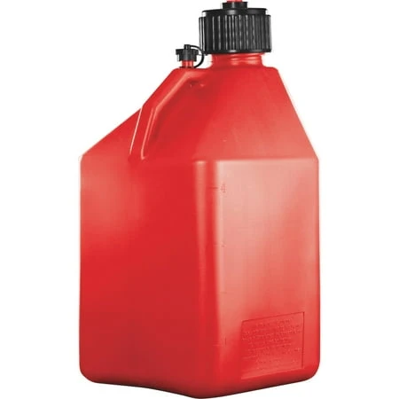 5 Gallon Red Plastic Multi-purpose Utility Jug For Fuel And Liquid Storage