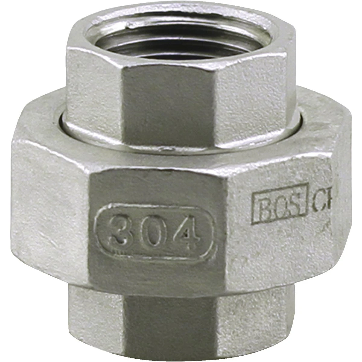 Plumb-eeze 1 Inch Fip Stainless Steel Union For Potable Water And Irrigation Systems