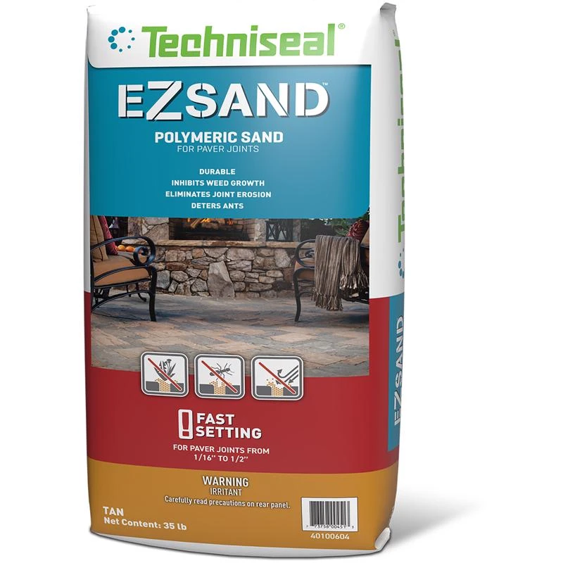 Ez Sand Tan – Premium Moisture-activated Joint Sand For Pavers (35 Lb)