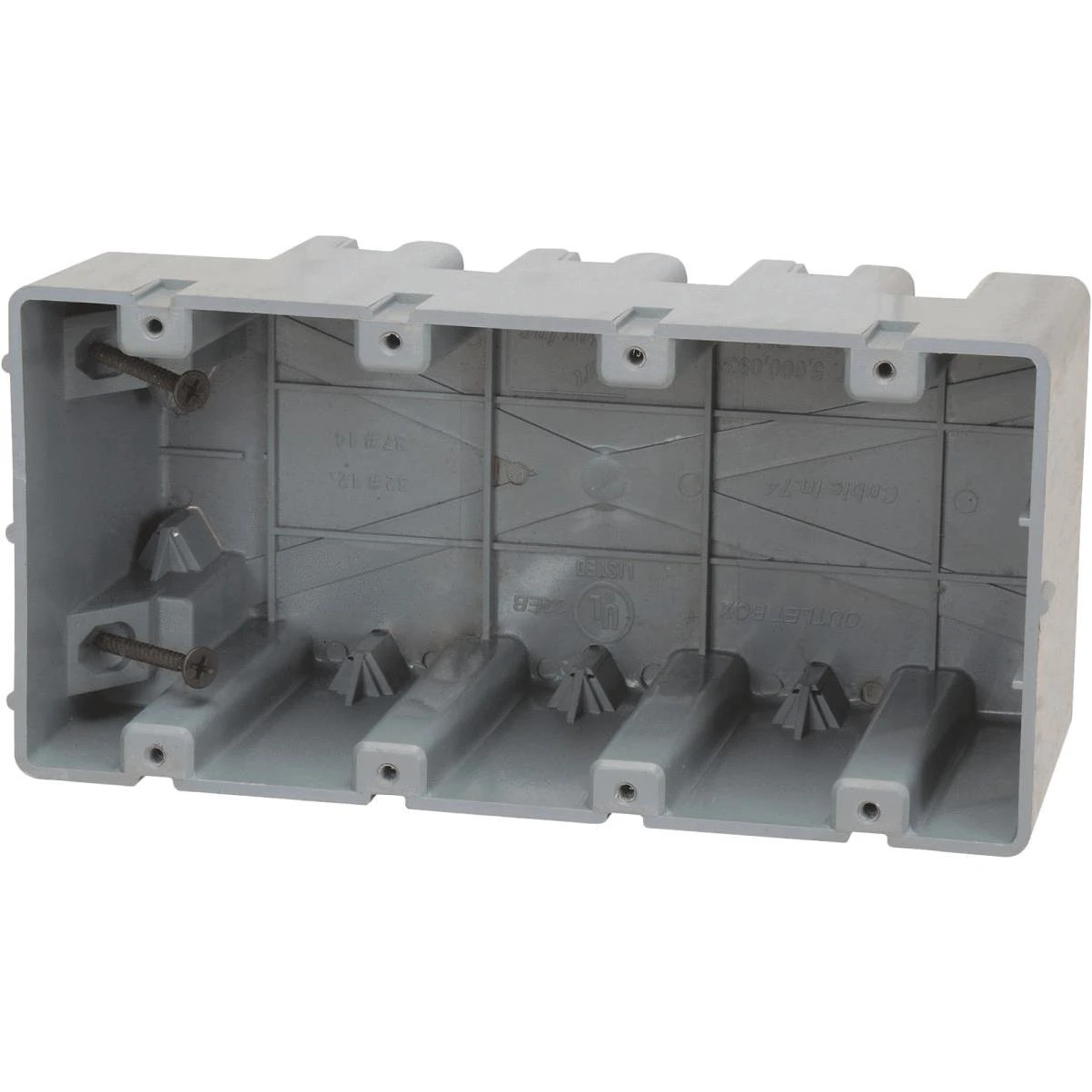 Smart Box 4-gang Pvc Molded Original Wall Box