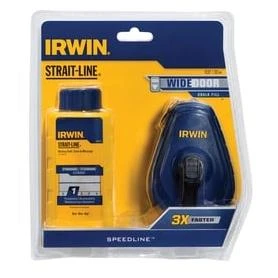 Strait-line 4 Oz Blue Chalk Reel – 100 Ft Fast Retrieve