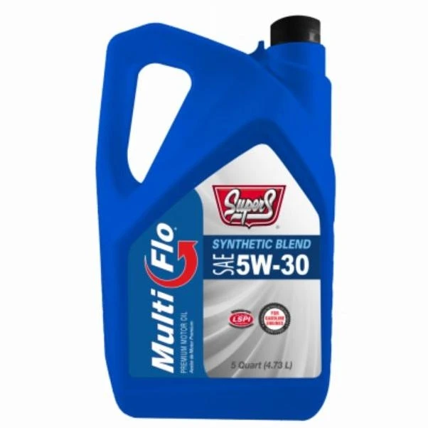 5 Quart 5w-30 Synthetic Blend Motor Oil For Superior Engine Care