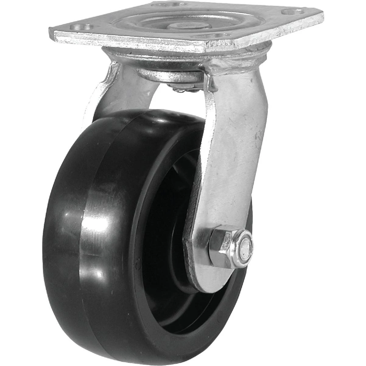 5 In. Medium-heavy-duty Polypropylene Swivel Plate Caster