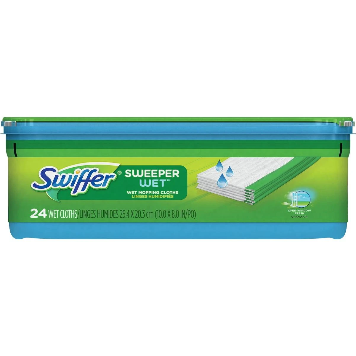 Sweeper Wet Cloth Mop Refill (24-count)