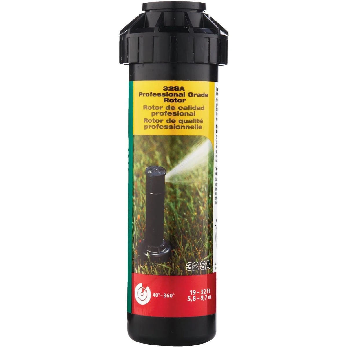 4 In. 40 Deg. To 360 Deg. Gear Drive Head Pop-up Rotor Sprinkler