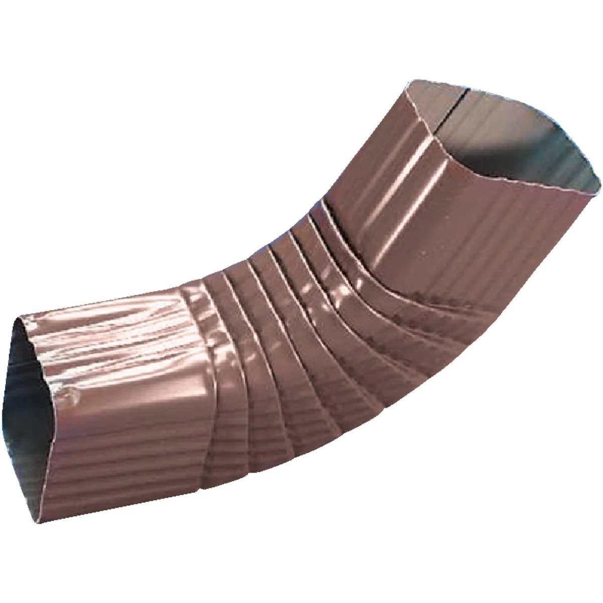 2 X 3 In. Galvanized Brown Side Downspout Elbow