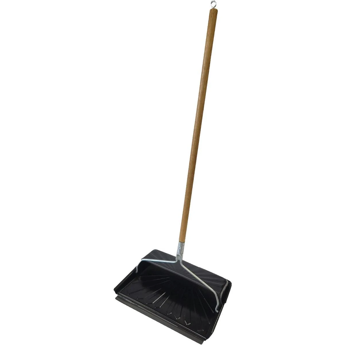 30 In. Long Handle Dust Pan With Rubber Edge