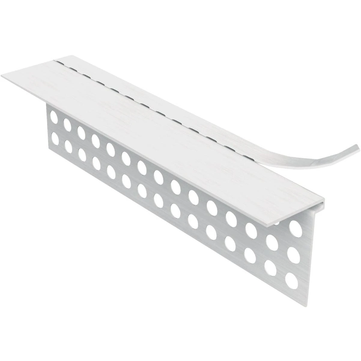 5/8 In. X 10 Ft. Vinyl Rip-bead L-trim Corner Bead (qty = 50 Pcs.)
