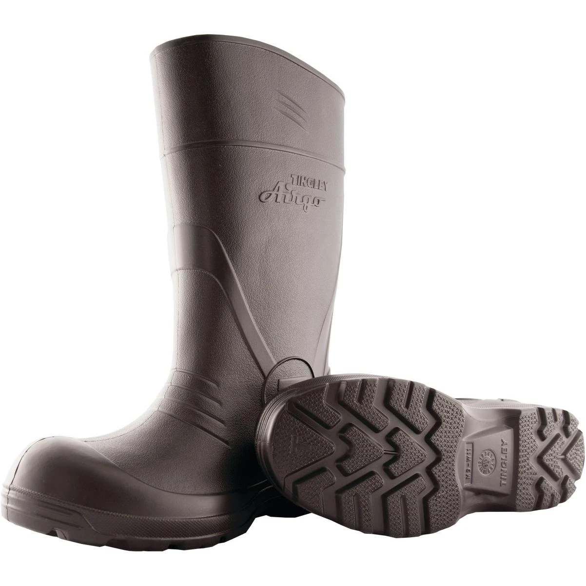 Airgo Men's Size 10 Black Rubber Boot