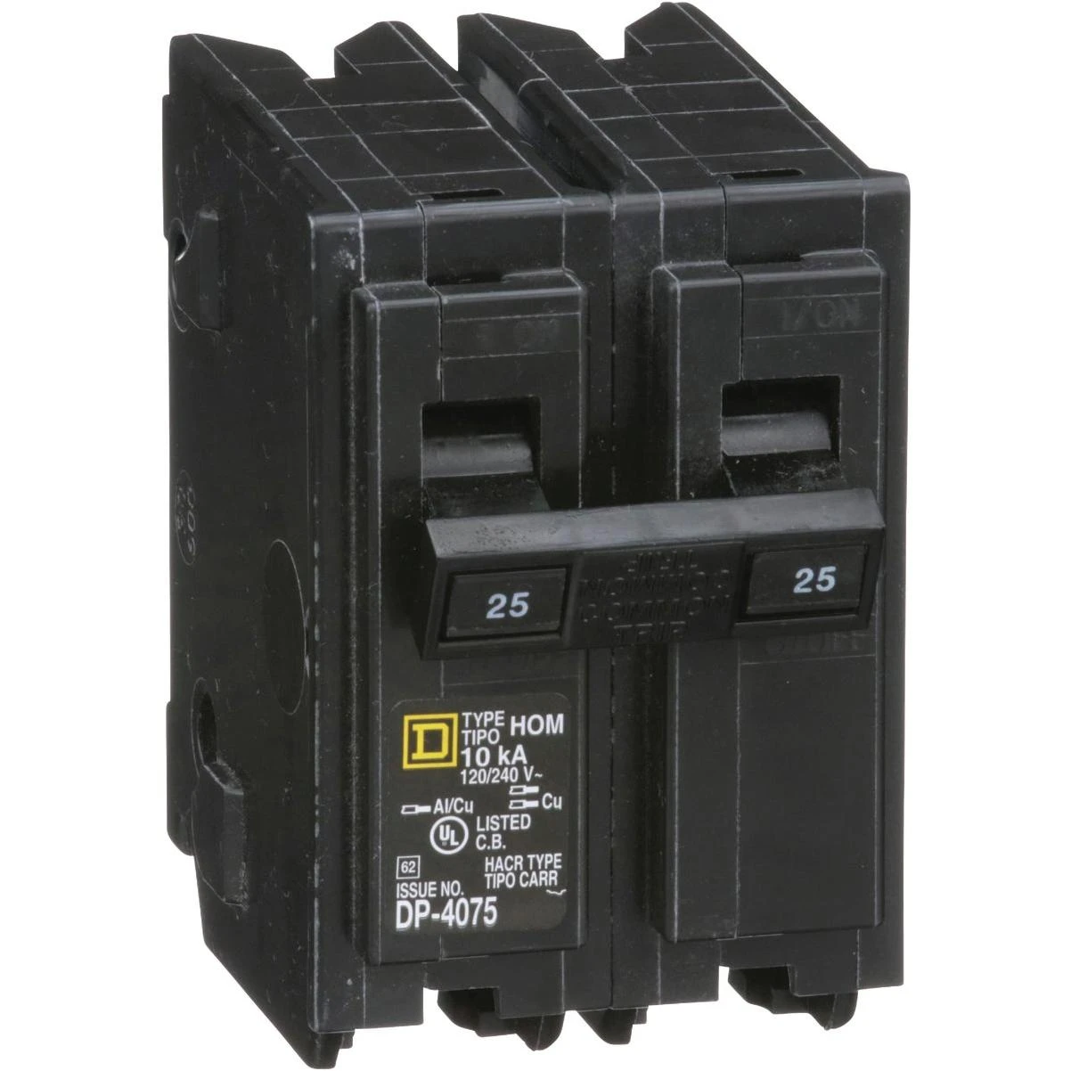 Homeline 25a Double-pole Standard Trip Circuit Breaker