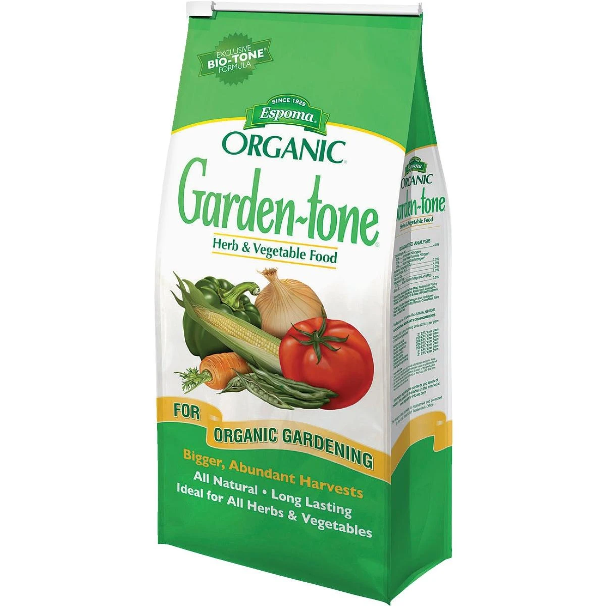 Organic 8 Lb. 3-4-4 Garden-tone Dry Plant Food
