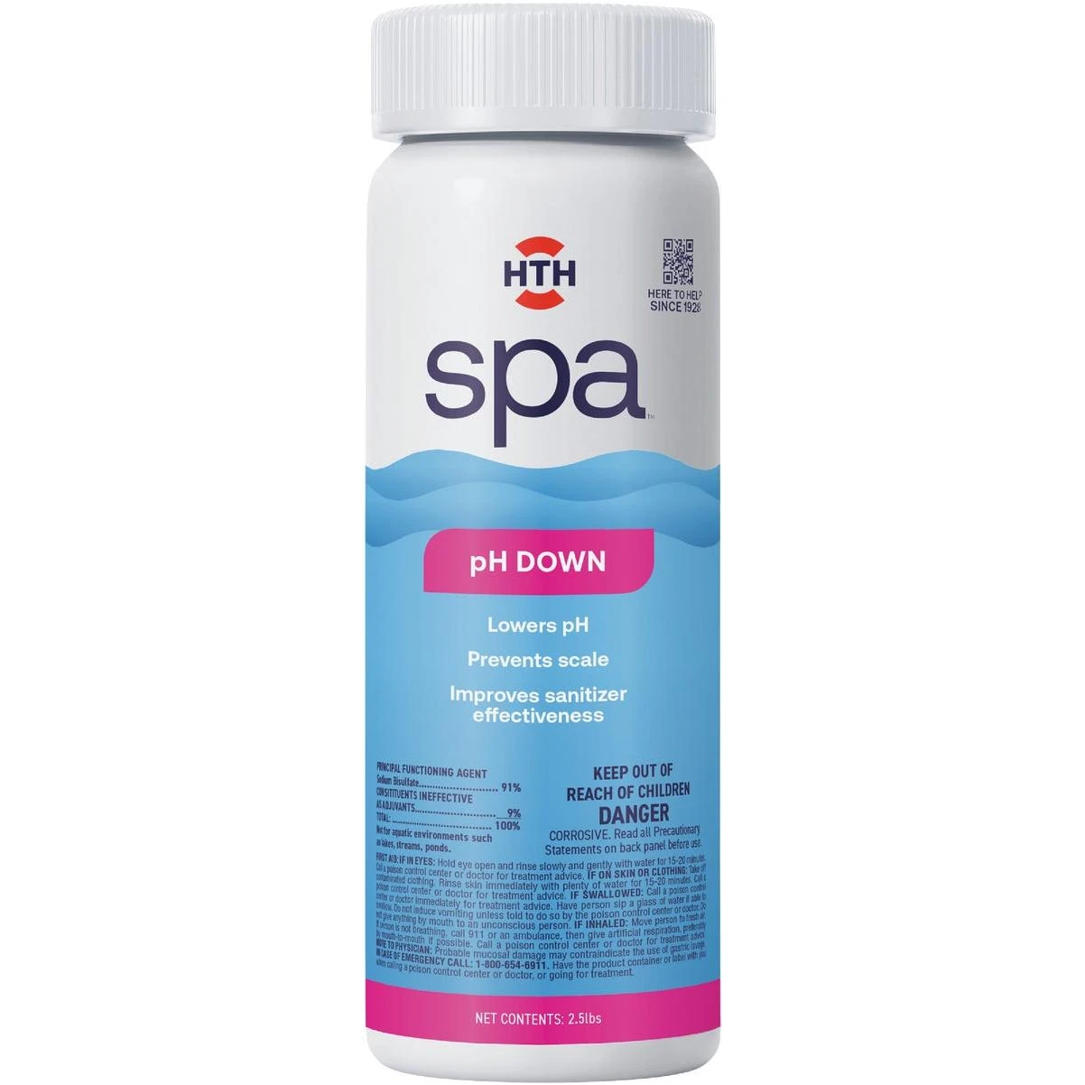 Spa Care Ph Down 2.5 Lb. Ph Decreaser Crystal