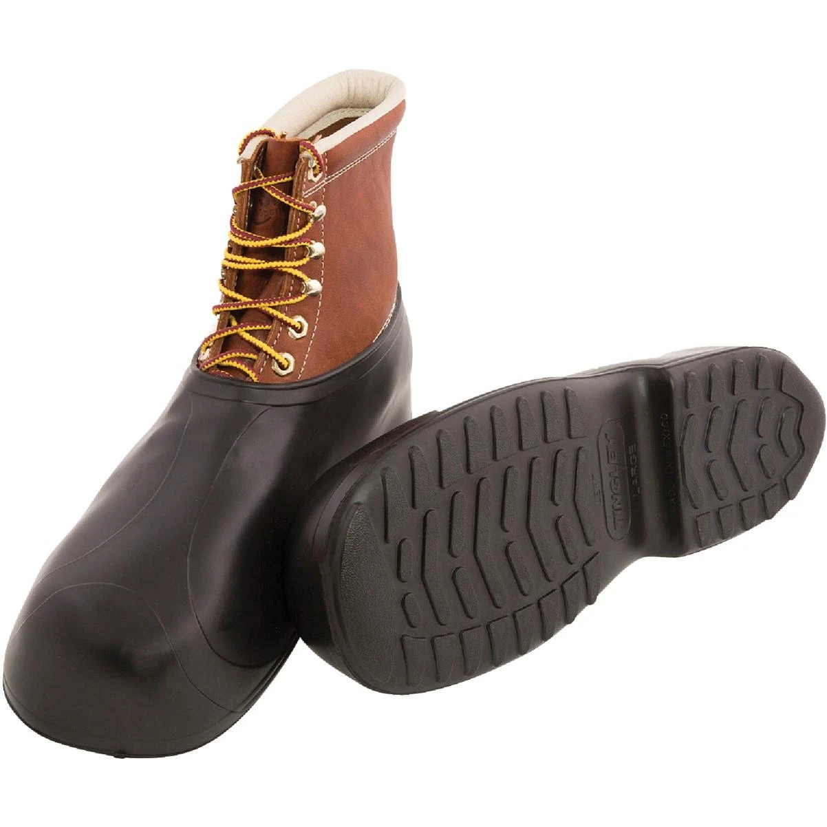 Hi-top Rubber Overshoe, Men's Shoe Size 11 To 12.5