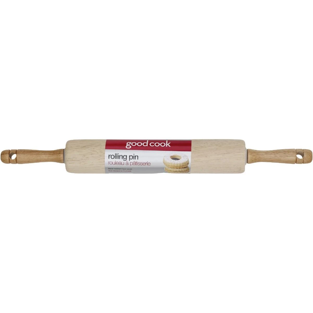 10 In. X 2 In. Wood Rolling Pin
