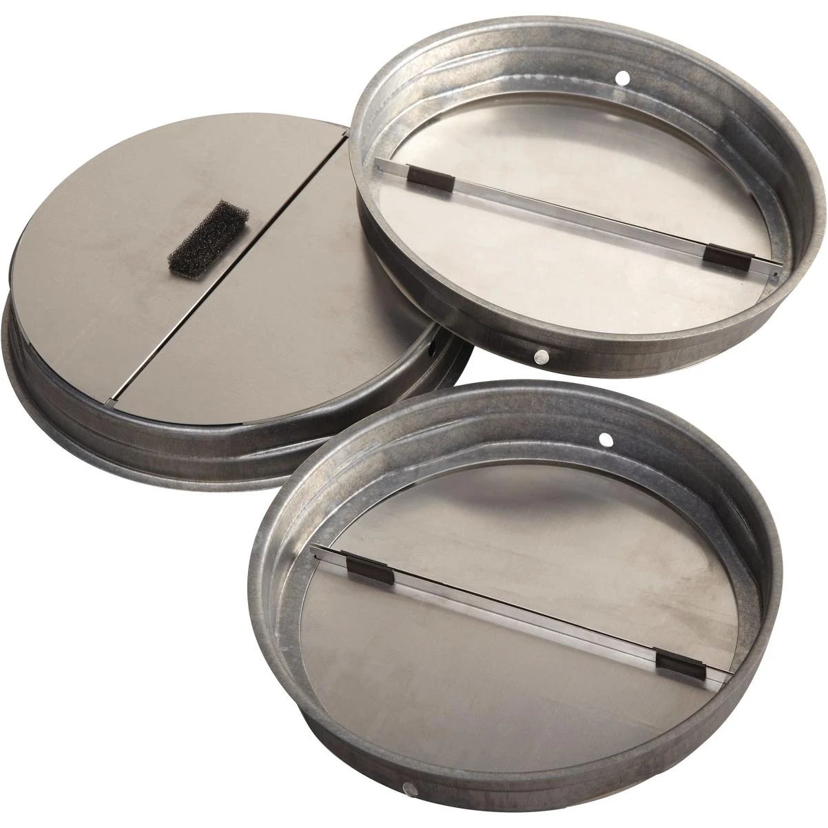 7 In. Steel Round Range Hood Damper