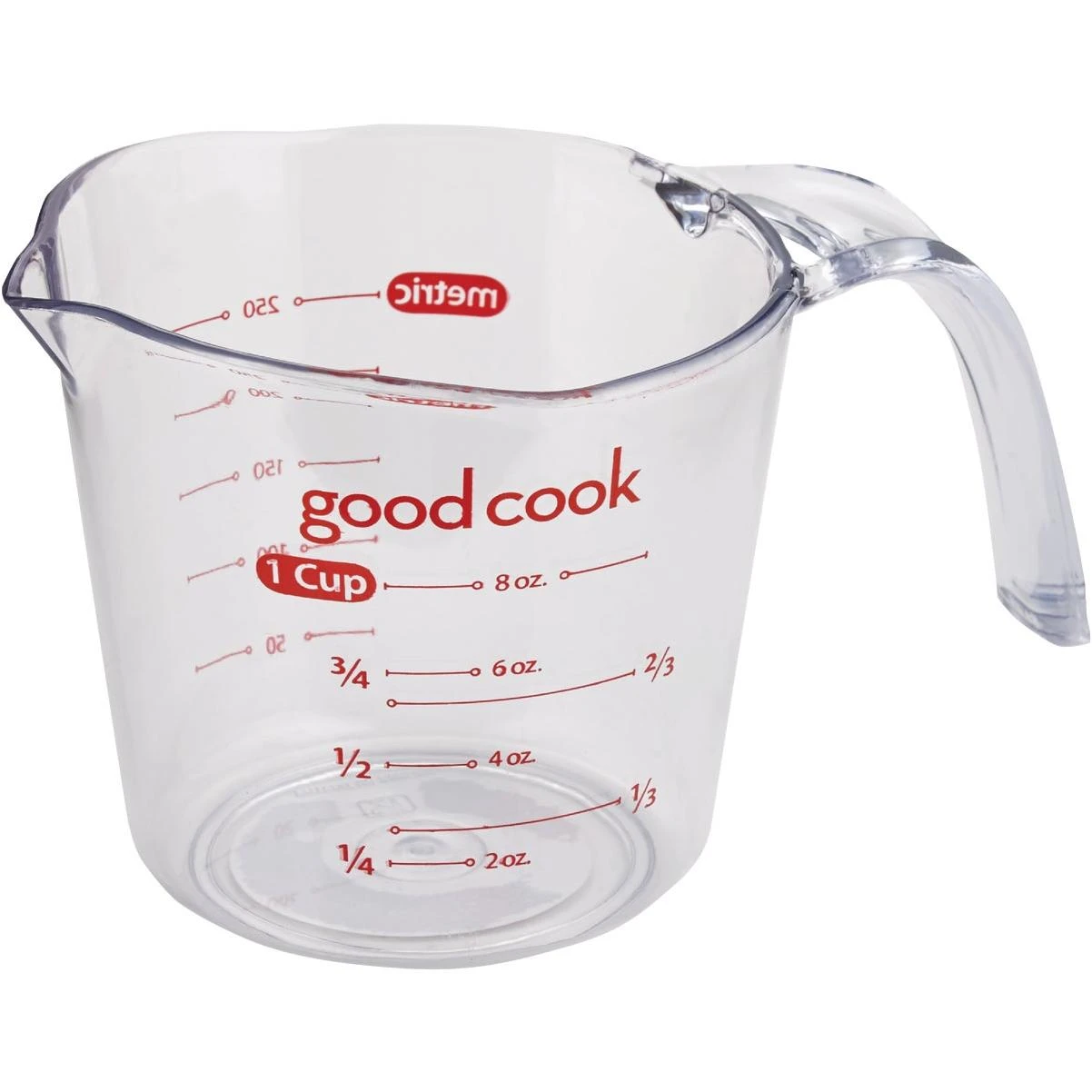 1 Cup Clear Plastic Measuring Cup