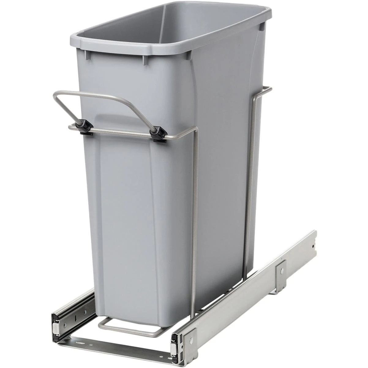 Real Solutions 20 Qt. In-cabinet Single Pull-out Trash Can